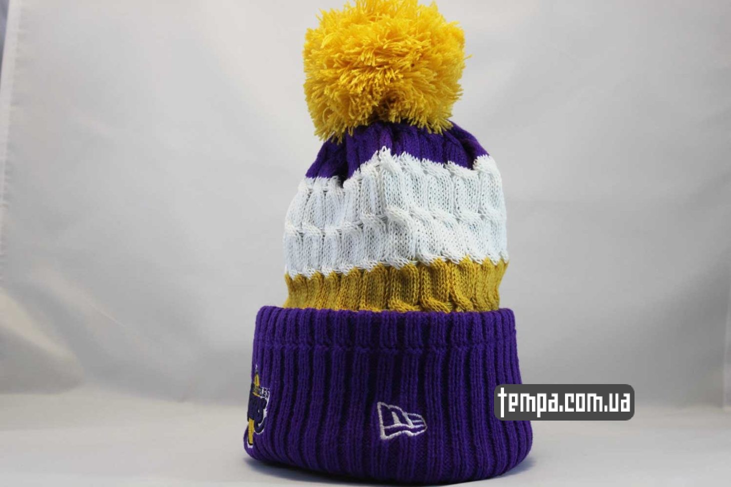 баскетбольбная одежда шапка beanie LAKERS Los Angeles NBA NewEra баскетбольная