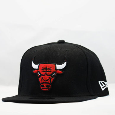 кепка snapback Chicago Bulls New Era 9fifty черная с быком
