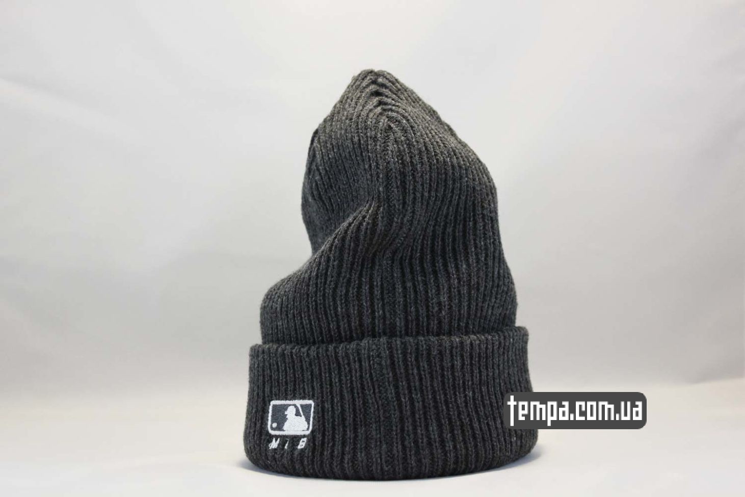 бини шапка beanie LA Los Angeles New Era серая бини шапка beanie LA Los Angeles New Era серая