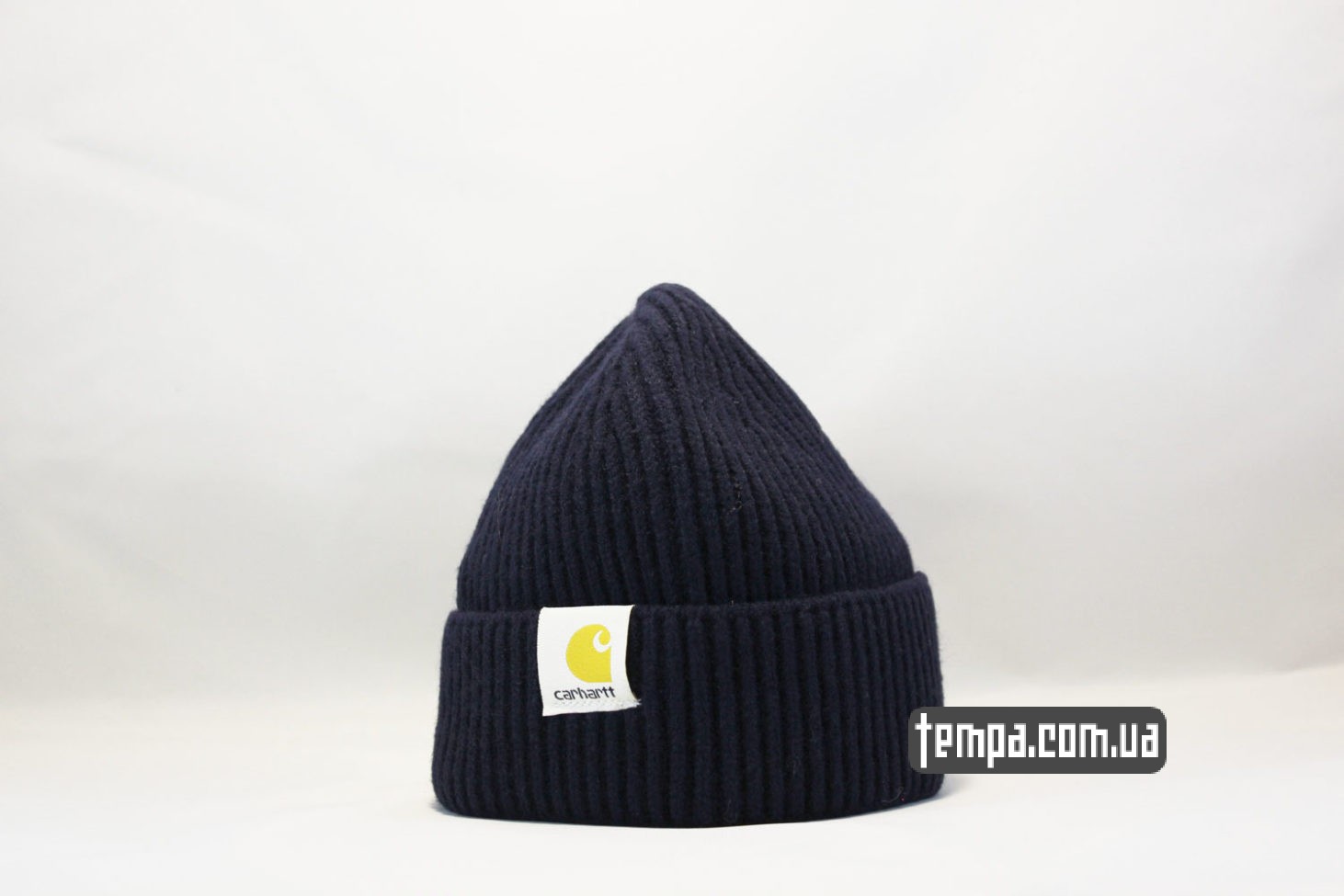 короткая молодежная шапка beanie Carhartt Blue синяя магазин купить короткая молодежная шапка beanie Carhartt Blue синяя магазин купить