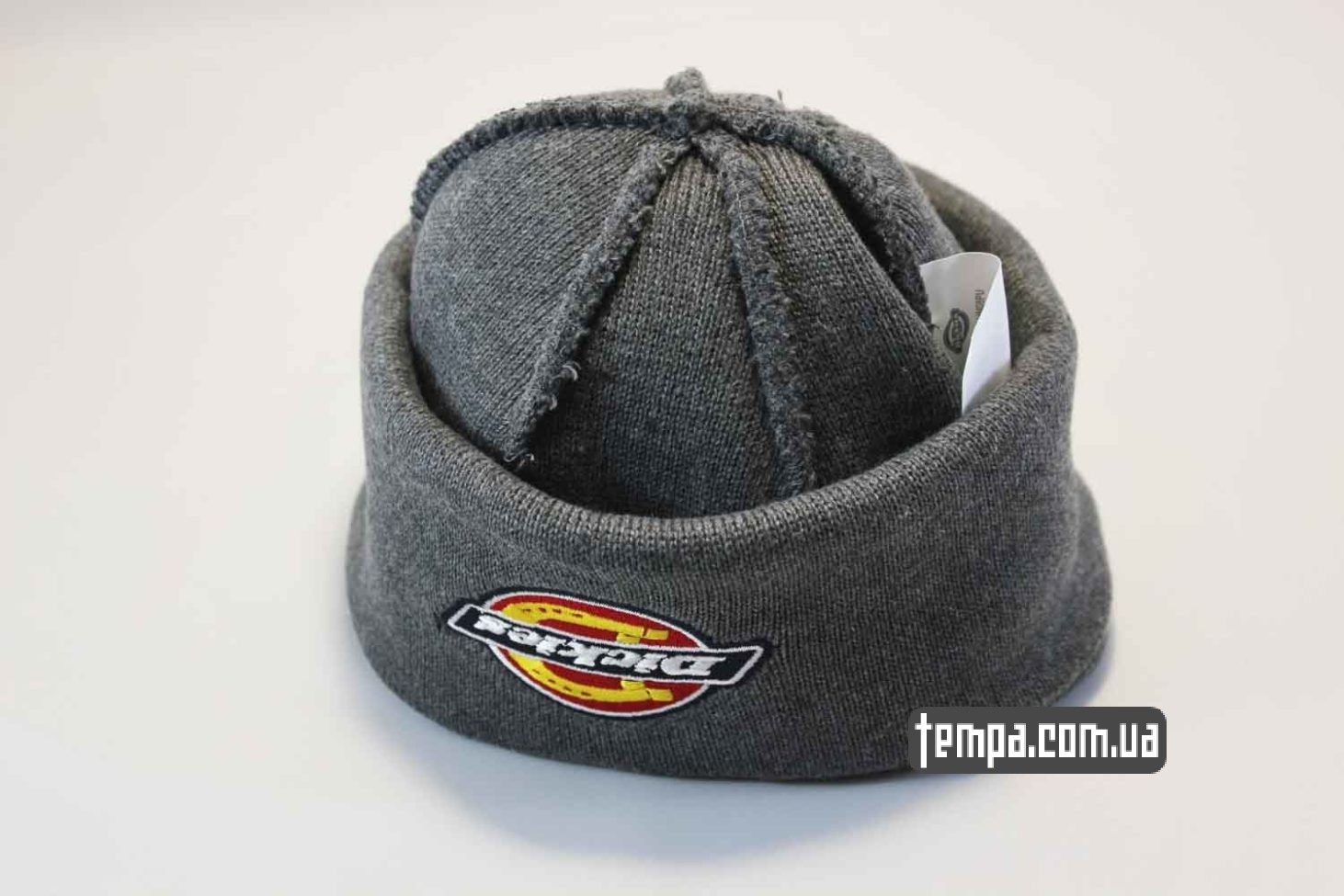 магазин одежды dickies шапка beanie Dickies grey серая купить Украина