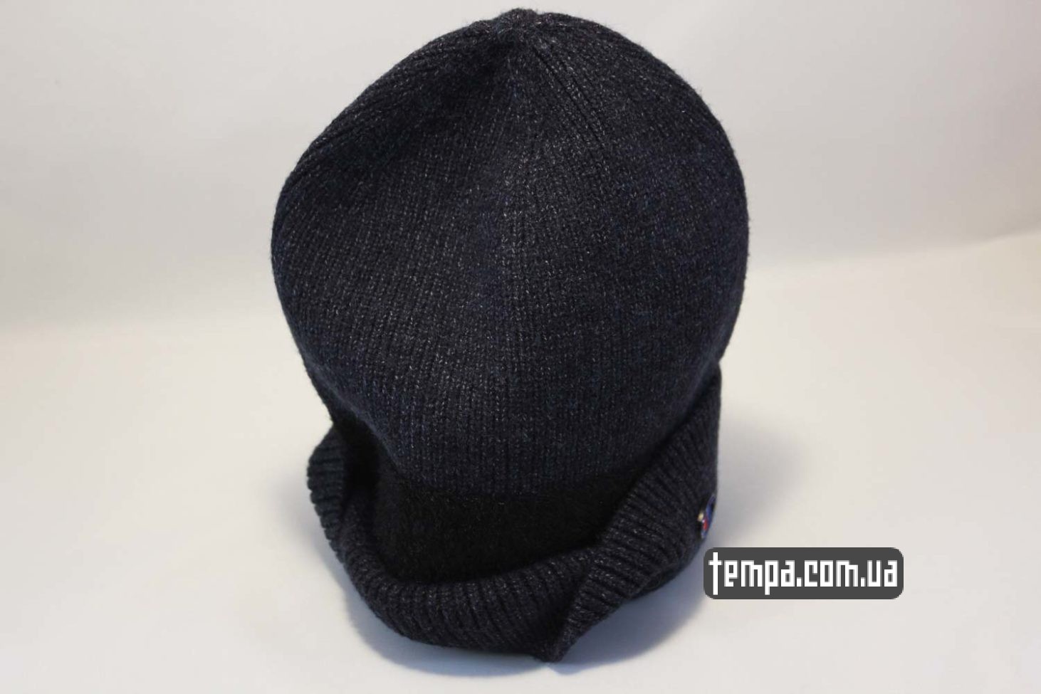 шерстяная мягкая прокладка шапка beanie Champion black черная купить Украина шерстяная мягкая прокладка шапка beanie Champion black черная купить Украина