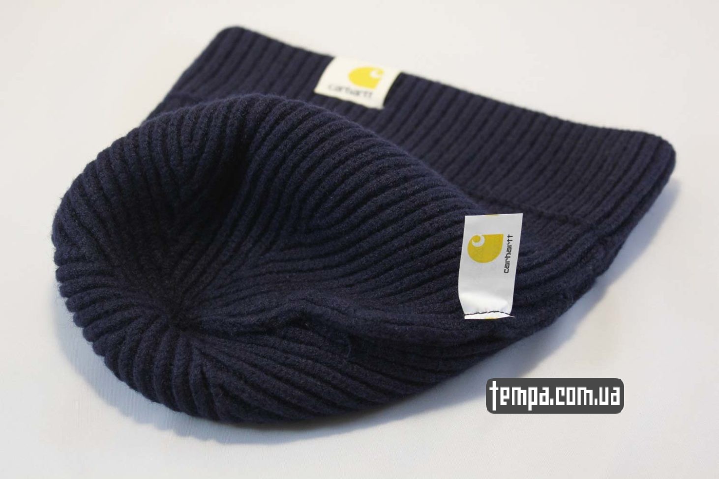 теплая мягка зимняя шапка beanie Carhartt Blue синяя магазин купить теплая мягка зимняя шапка beanie Carhartt Blue синяя магазин купить