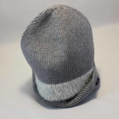 шапка beanie champion серая Украина купить