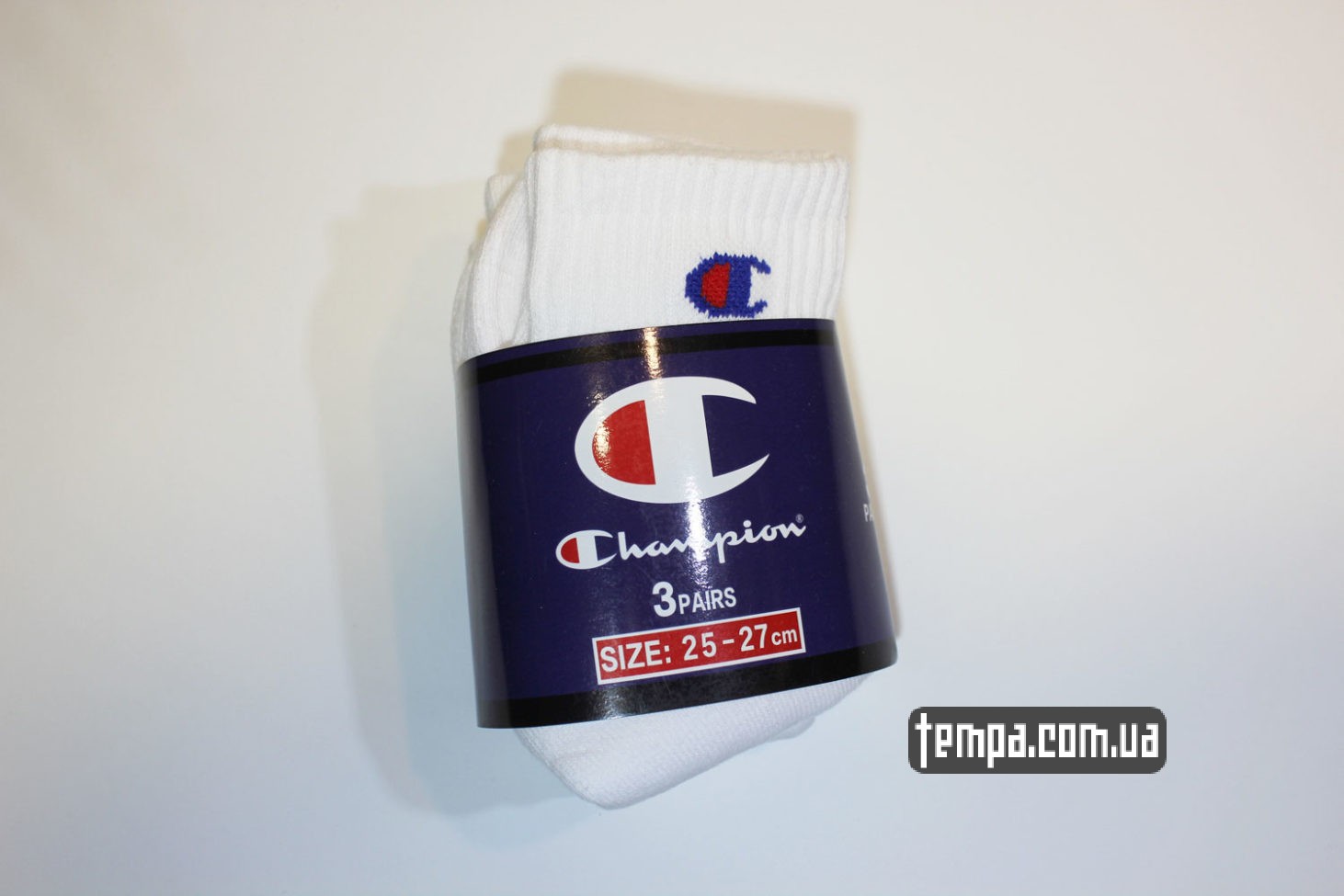 чемпион носки купить носки champion средние белые tube socks white