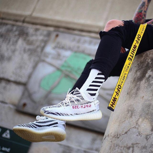 off white socks носки высокие с принтами купить Украина