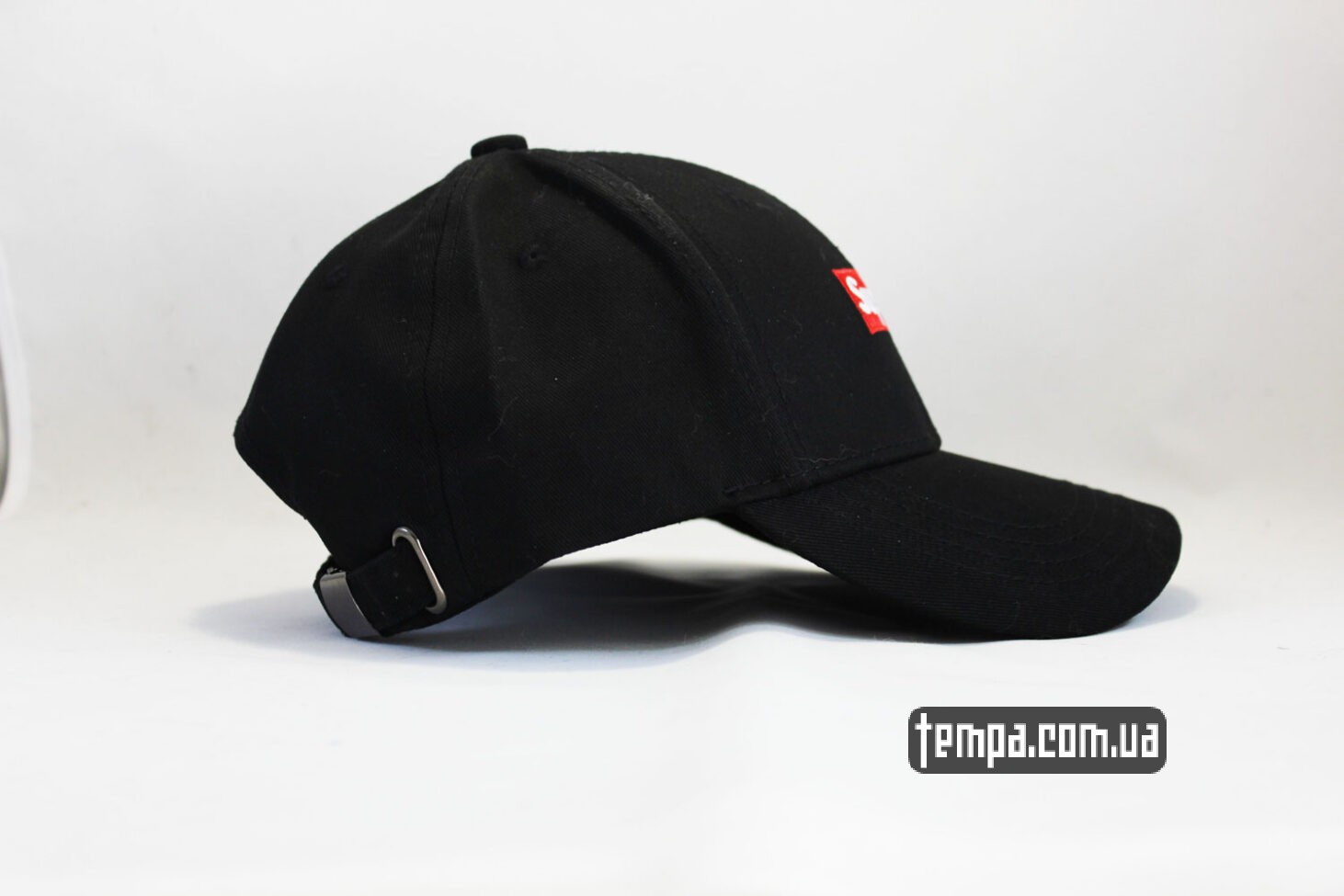 суприм украина красный логотип кепка snapback Supreme Black черная бейсболка суприм украина красный логотип кепка snapback Supreme Black черная бейсболка