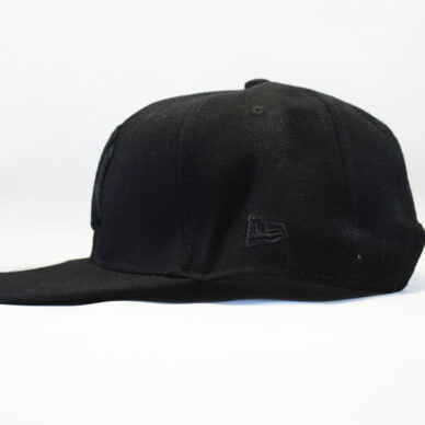 кепка Snapback New Era NYC New York черная на черном black