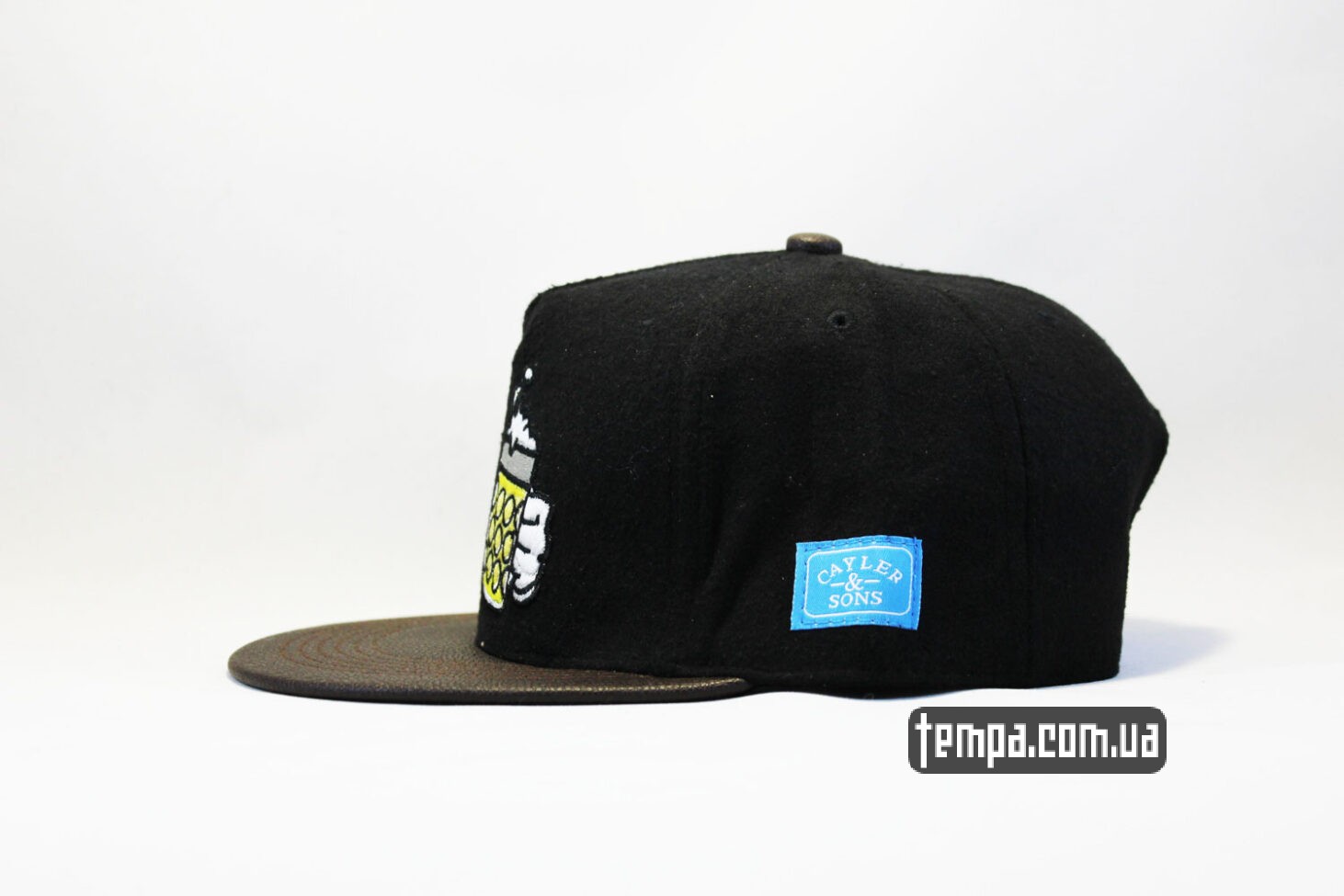 с пивом и кренделем кепка snapback oktoberfest brezel Cayler And Sons замшавая купить