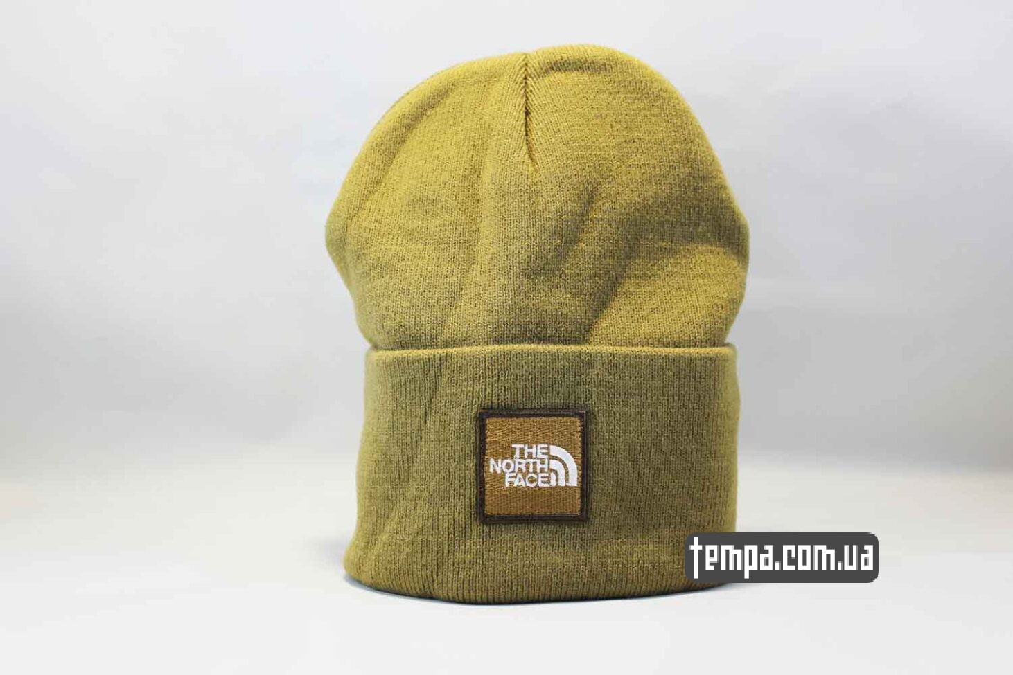 шапка beanie North Face желтая Норс Фейс Украина
