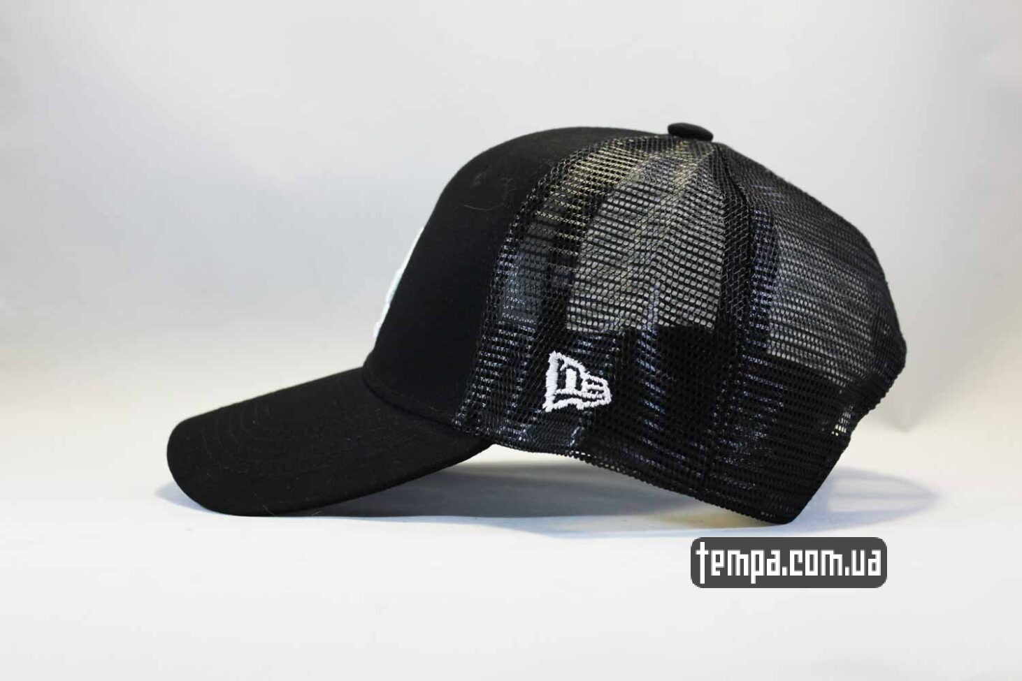 летняя купить кепка бейсболка trucker LA Los Angeles New Era черная сеточка