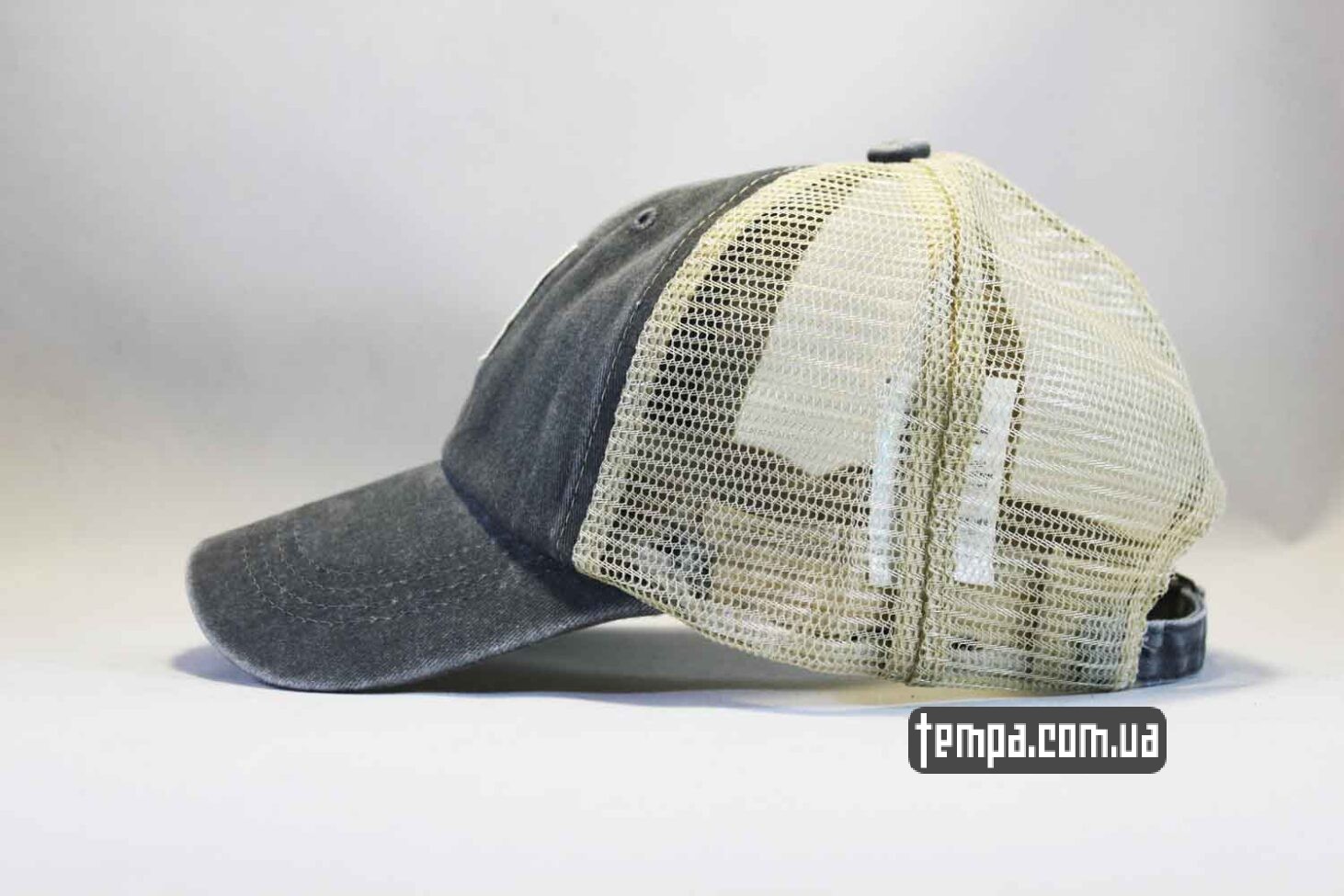 джинсовая бейсболка тракер сетка Carhartt серая купить Украина