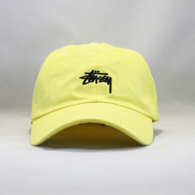 кепка бейсболка Stussy стусси желтая купить оригинал