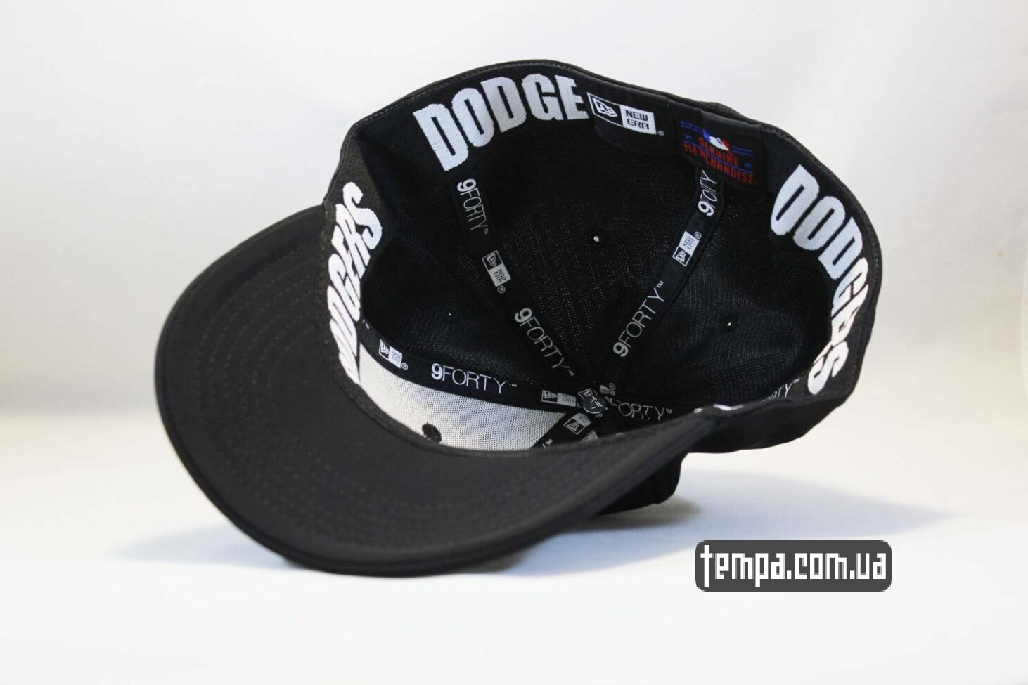 dodgers кепка snapback бейсболка LA Los Angeles black черная New Era