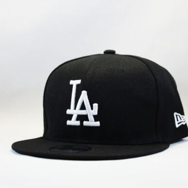 кепка snapback LA Los Angeles черная New Era купить