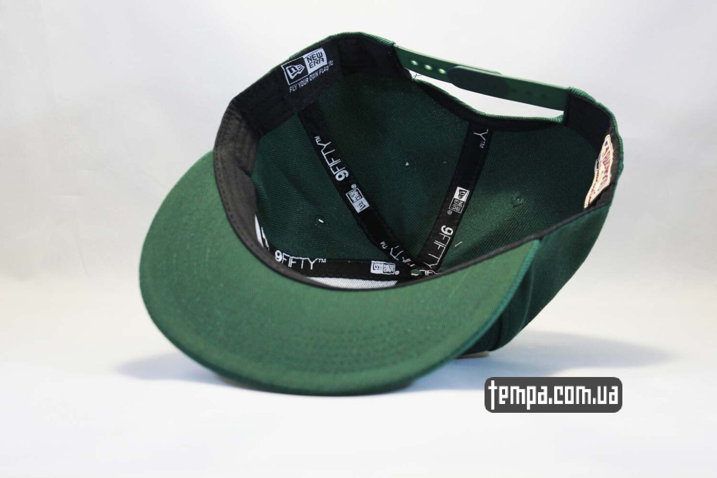 кепка зеленая snapback baseball deer с оленем new era 9fifty