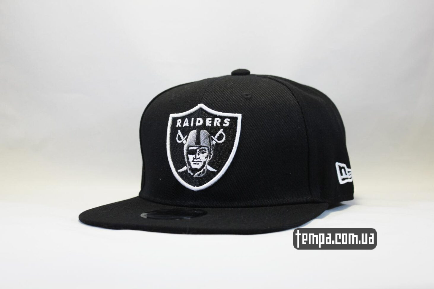 кепка бейсболка snapback RAIDERS Black New Era черная купить