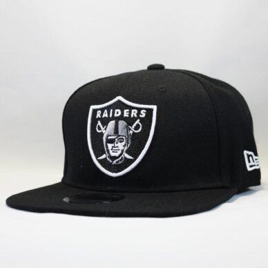 кепка бейсболка snapback RAIDERS Black New Era черная купить
