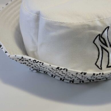 панама белая new york yankees bucket hat new era_