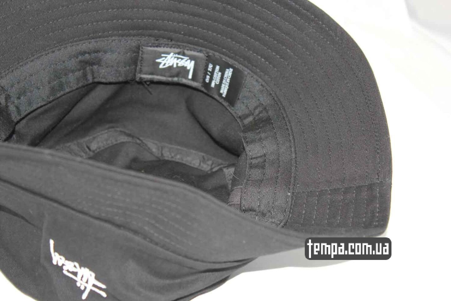панама buckethatt stussy black чреная купить оригинал