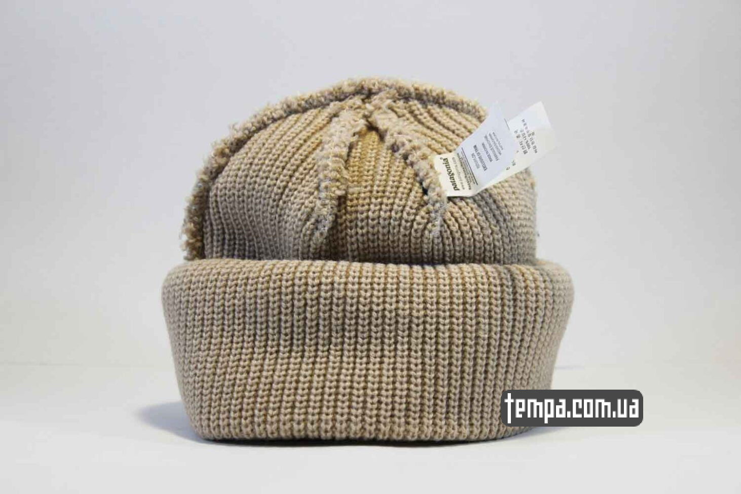 шапка beanie patagonia бежевая купить Украина теплая зимняя шапка beanie patagonia бежевая купить Украина теплая зимняя