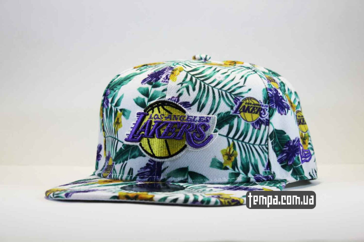 lakers and1 nba кепка snapback lakers белая new era с пальмами