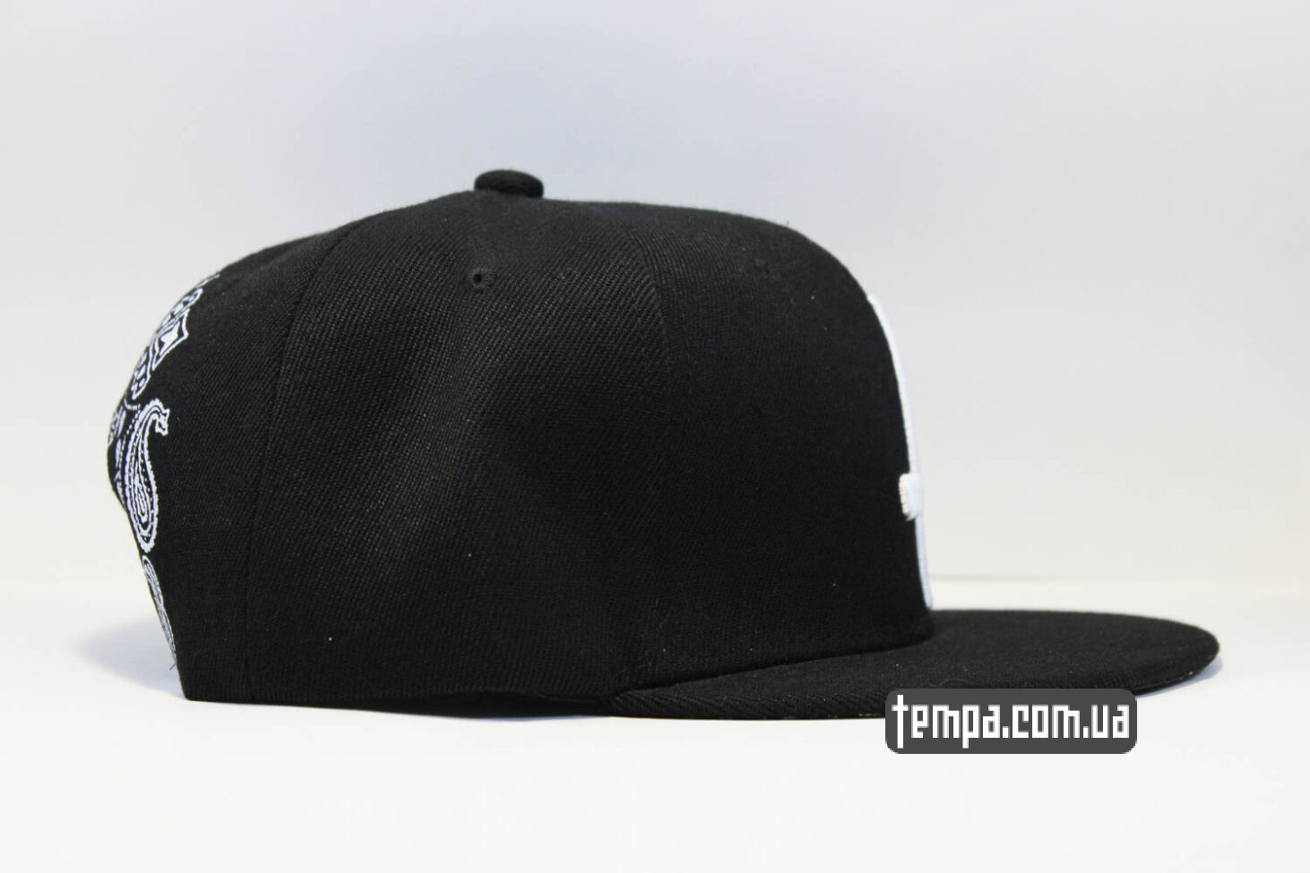 бейсболка с крестом кепка snapback Tempa перевернутый крест Cayler and Sons черная