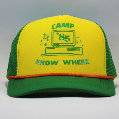 кепка trucker camp 1985 know where Очень странные дела stranger things