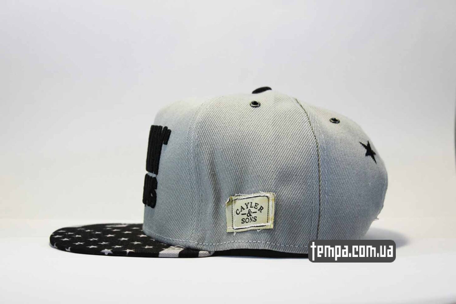 с американским флагом кепка snapback Fucking Problems Cayler and Sons серая США