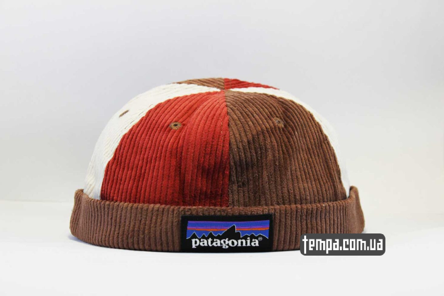 шапка docker patagonia коричнево бордовая купить оригинал