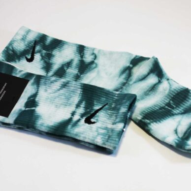 Высокие Носки tie dye Nike Тай Дай синие