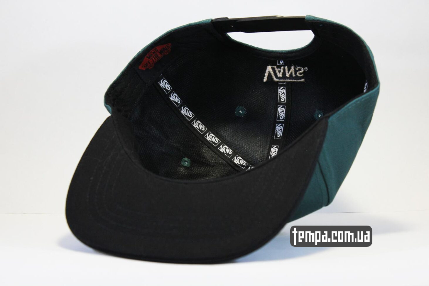 кепка snapback vans off the wall зеленая