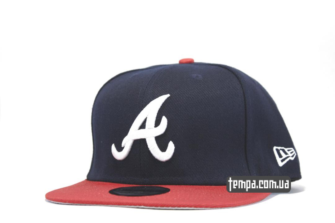 кепка snapback New Era Oakland Athletics синяя с красным козырьком кепка snapback New Era Oakland Athletics синяя с красным козырьком