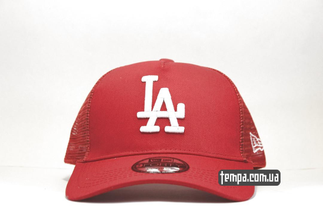 кепка trucker LA Los Angeles красная купить кепка trucker LA Los Angeles красная купить