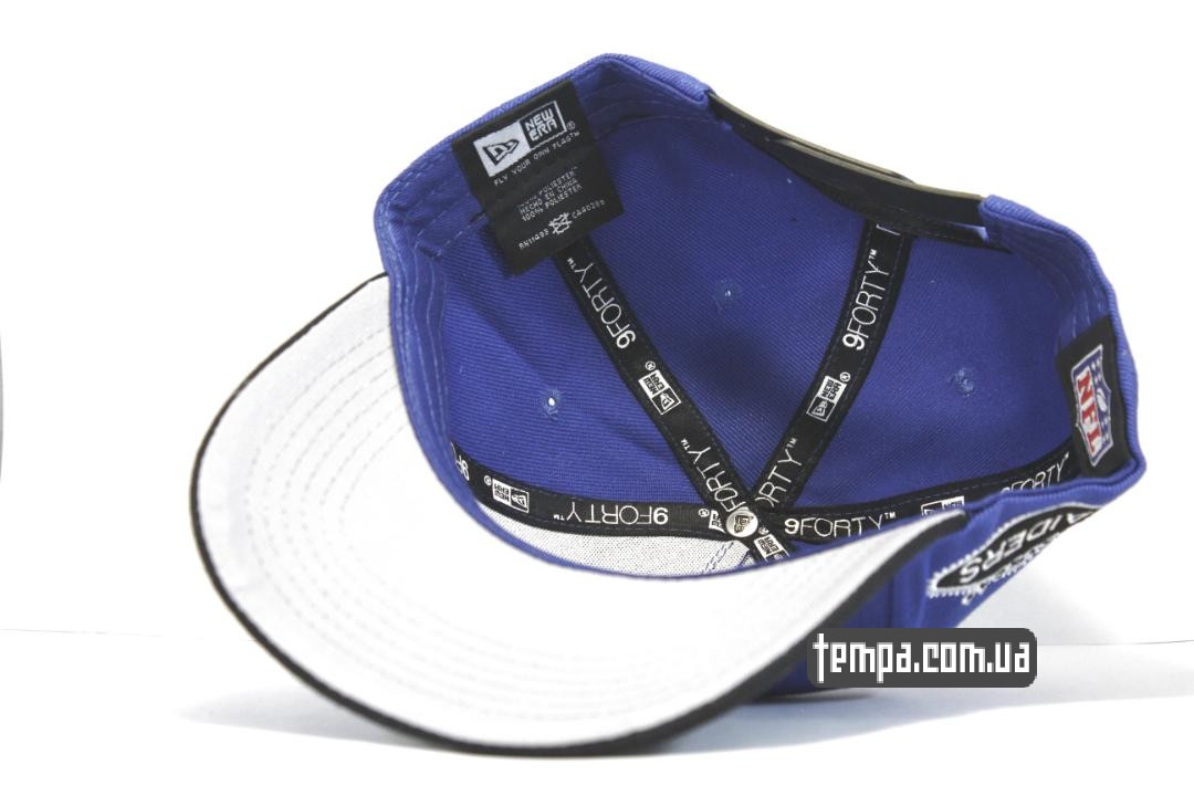 райдерс бейсболка кепка снепбек raiders newera синяя купить райдерс бейсболка кепка снепбек raiders newera синяя купить
